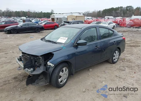 2017 Nissan Versa 1.6 S+ из США, поврежденный, VIN 3N1CN7AP5HL823365